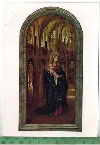 Staatliche Museen zu Berlin, Jan van Eyck/Madonna in der Kirche, Gemäldegalerie Nr. 525C, Verlag: Jul. Bard, Berlin,