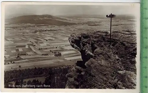 Blick vom Staffelberg nach Banz, Verlag: Richard Zieschank, Rudolstadt/Thür., POSTKARTE