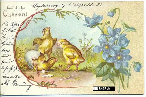 um 1900/1910 Ansichtskarte Ostern