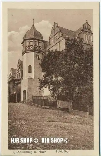 um 1920/1930 Ansichtskarte  „Schloßhof“ , ungebrauchte Karte