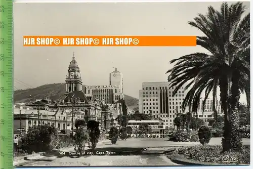 „Cape Town, Centre of City“,   Ansichtskarte  ungebrauchte Karte