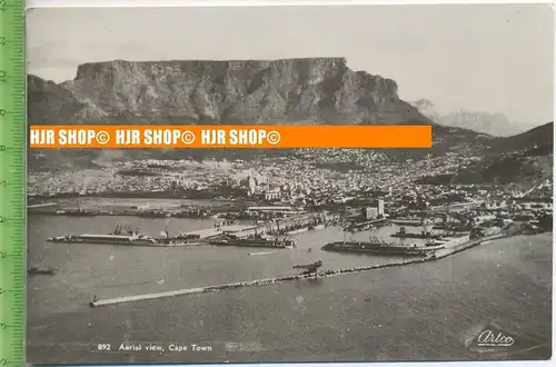 „Cape Town, Arial view“,   Ansichtskarte  ungebrauchte Karte