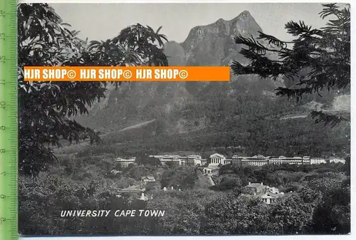 „Cape Town, University“,   Ansichtskarte  ungebrauchte Karte