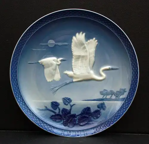 DEUTSCHLAND HUTSCHENREUTHER JAHRESTELLER 1981, Unter tropischem Himmel, Künstler: Hans Achtziger