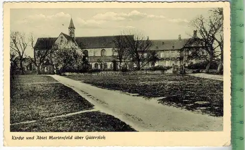 Marienfeld, Kirche und Abtei Verlag: B. Huchtkötter, POSTKARTE Erhaltung: I-II, Karte wird in Klarsichthülle verschickt.