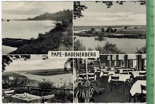 Pape-Badenberg, Verlag: Mörstedt, Verden/Aller, Postkarte mit Frankatur, mit Stempel, BREMEN 29.5.67  Erhaltung: I-II,