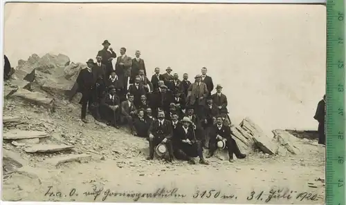 GRUPPENFOTO, Verlag:  -----,  Postkarte, unbenutzte, Erhaltung:I-II, Karte wird in Klarsichthülle verschickt.