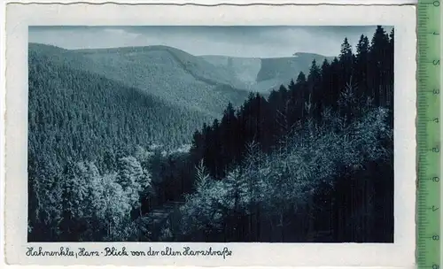 Hahnenklee. Blick von der alten Harzstraße, Verlag: Schöning & Co., Lübeck Postkarte, Erhaltung: I-II, unbenutzt,