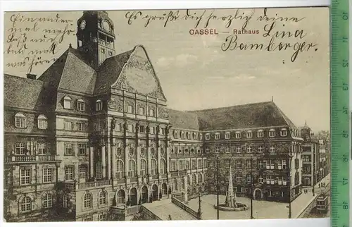 Cassel-Rathaus 1911 -