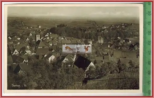 Stetten i. Remstal -1951-,Verlag: Franckh, Stuttgart, POSTKARTE  mit Frankatur, mit Stempel, STETTEN 12.6.51 Erhaltung: