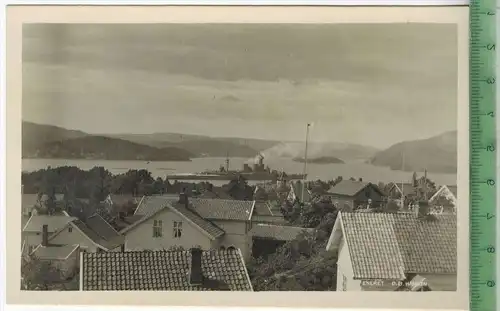 Eneret o.B. Hansen, mit Kriegsschiff, Verlag: ----; Postkarte, unbenutzte Karte, Maße: 15 x10,5 cm, Erhaltung:I-II,