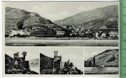 Bad Aßmannshausen, Verlag: V. Dietze, Darmstadt, Erhaltung: I-II, unbenutzt, Karte wird in Klarsichthülle verschickt.