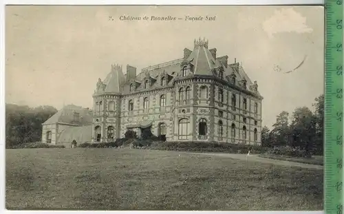 Chàteau de Bonnelles, Verlag: ------, POSTKARTE ohne Frankatur,  mit  Stempel, Erhaltung: I-II,