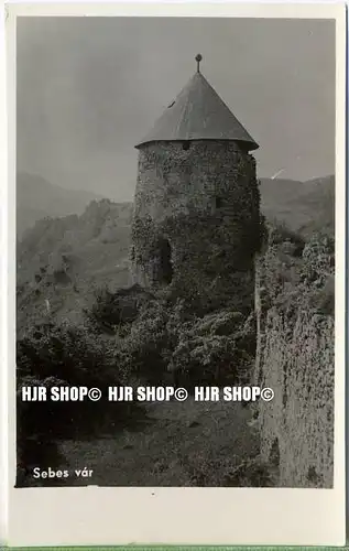 „Kalotaszeg – Sebes vár“ um 1930/1940, Ansichtskarte, ungebrauchte Karte