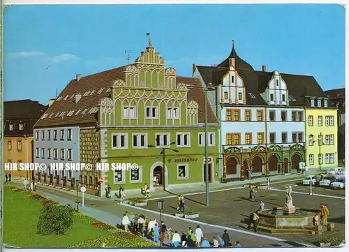 „Lucas – Cranach - Haus“ um 1970/1980,  ANSICHTSKARTE, (Großformat) ohne Frankatur, mit Stempel,