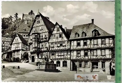 Miltenberg, das Schnatterloch, Verlag: Walter Rüdel, Miltenberg-Main,  POSTKARTE. Erhaltung: I-II, Karte