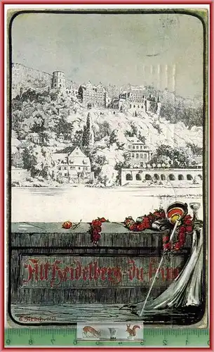 Deutschland Bund Nr. 9 -1911-, Verlag. -----, POSTKARTE  mit Frankatur, mit Stempel, MÜNCHEN  6.9.11, Erhaltung: I-II,