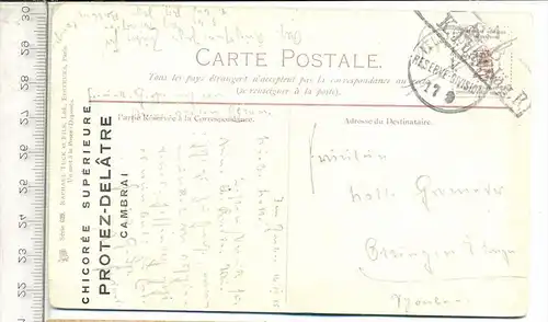 Gemälde, um 1910/1920, Verlag: Raphael Tuck, Feld- Postkarte ohne Frankatur, mit Stempel, K.L.bay.Jäg.R., 17.09.15