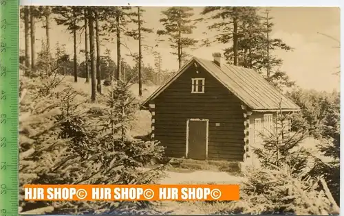 „Schmücke, Ferienheim VEB-Eisenwerke, Suhler Hütte“  um 1950/1960   ungebrauchte Karte