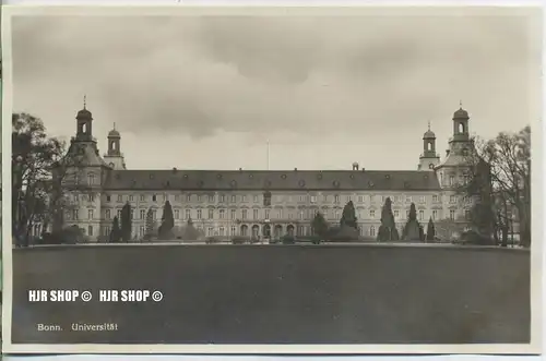 um 1920/1930 Ansichtskarte,  „Bonn, Universität“  ungebrauchte Karte