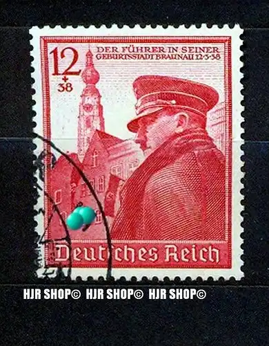 1939, 50 Geburtstag A.H.,MiNr.691 gest.