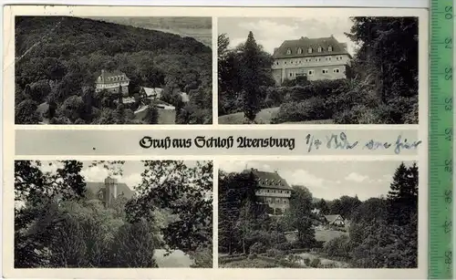 Gruß aus Schloß Arensburg , 1954 -