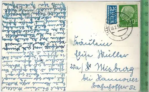 Freudenstadt im Schwarzwald  1955 -