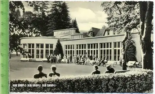 „Bad Wildungen-Reinhardshausen, Wandelhalle“ um 1950/1960 ungebrauchte Karte