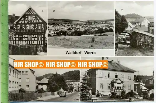„Walldorf-Werra“ um 1970/1980, Ansichtskarte , ungebrauchte Karte