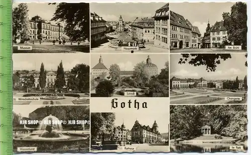 „Gotha“ um 1950/1960 ungebrauchte Karte