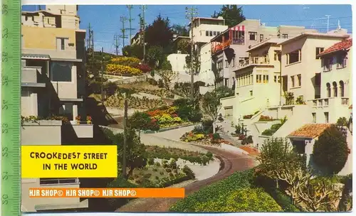 „Lombard Street “, Ansichtskarte,  ungebrauchte Karte