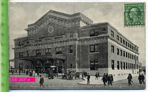 1575-Oregon-Washington Railway & Navigation Co`s Depot, ungel.