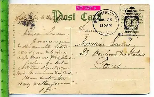 Reserve Silver Vault. U.S. Treasury, Washington, DC. Gel. 26.05.1910/ Washington