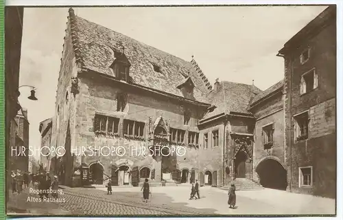 Regensburg, Altes Rathaus um 1920/1930, Verlag: Trinks&Co., GmbH Leipzig, Postkarte, unbenutzte Karte , Erhaltung: I-II