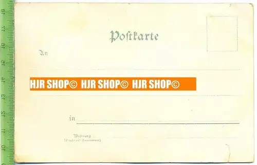 „Liho. Gruss aus Hildesheim“  um 1900/1910,   ungebrauchte Karte in guter Erhaltung