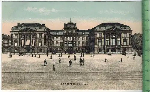 Lille La Prefecture Verlag: J. Guermanprez, FELD- Postkarte Mit Frankatur und 2 x  Stempel Feldpostamt 11.4.16 Briefst.