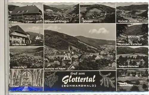 Glottertal/Schwarzwald  Verlag: Erwin Burda, Postkarte,  Erhaltung: I –II Karte wird in Klarsichthülle verschickt.(M)