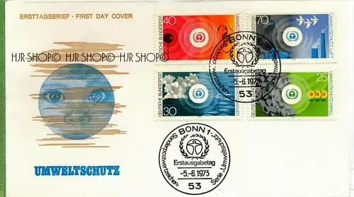 1973, Minr 774-777, FDC ,Zustand: sehr gut