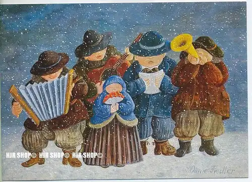 WIECHMANN – BILDKARTEN Svatava Ohme-Fiedler, Neujahrsmusik, Nr.5190