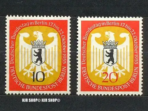 1955, Bundestag Berlin, 129+130 **, Satz 2 W