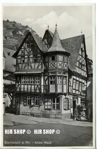 um 1920/1930 Ansichtskarte,  Bacharach am Rhein  ungebrauchte Karte