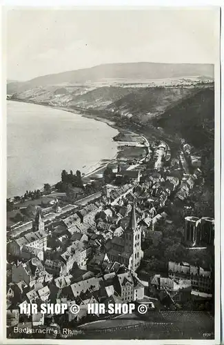 um 1920/1930 Ansichtskarte,  „Bacharach am Rhein“  ungebrauchte Karte