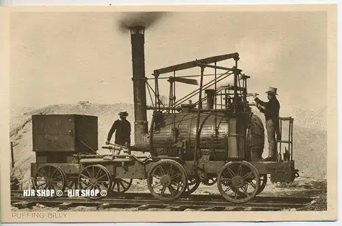 um 1920/1930 Ansichtskarte  „Deutsches Museum, Puffing Billy ,“  ungebrauchte Karte
