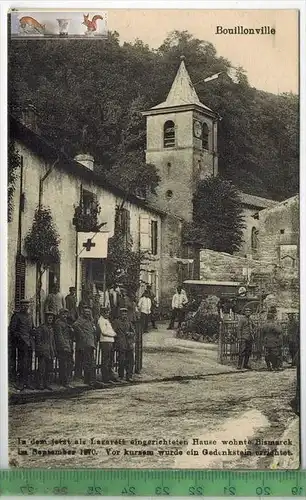 Bouillonville-1916-, Verlag : Willy Koehler, Metz, FELD- POSTKARTE ohne Frankatur, mit Stempel 8.11.16, Erhaltung: I-II,