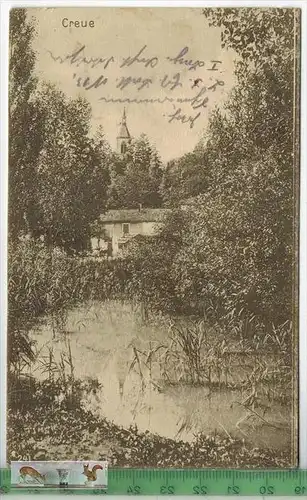 Creue-1916-, Verlag : Julius Berger, Metz, FELD- POSTKARTE ohne Frankatur, mit Stempel 30.9.15   Erhaltung: I-II,