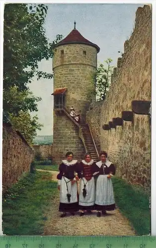 Alt Rothenburg, Der Diebesturm, Verlag: Martin Herpich, München, Nr.8,  Postkarte, Erhaltung: I-II, unbenutzt,