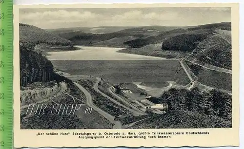 Sösetalsperre ungel