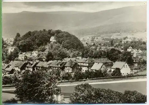 Zella-Mehlis, Blick von den Kaltenbrunner Steinen um 1960/1970, Verlag:, Staub & Fischer, Meiningen, POSTKARTE