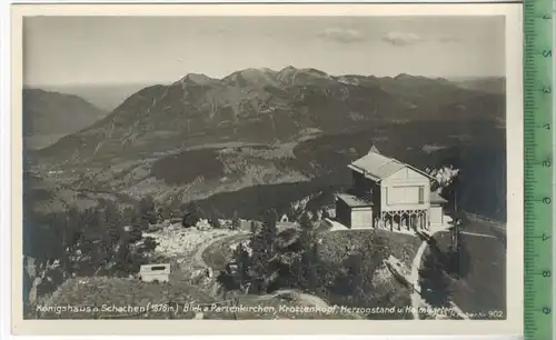 Schachen, Königshaus, Verlag: --------,  Postkarte, unbenutzte Karte, Maße: 14 x 9 cm,  Erhaltung:I-II,