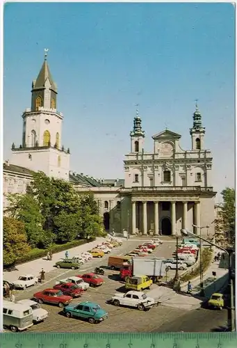 Lublin Verlag:---- , Postkarte, Frankatur,  Stempel,   Maße: 14,5  x 10 cm, Erhaltung: I-II,